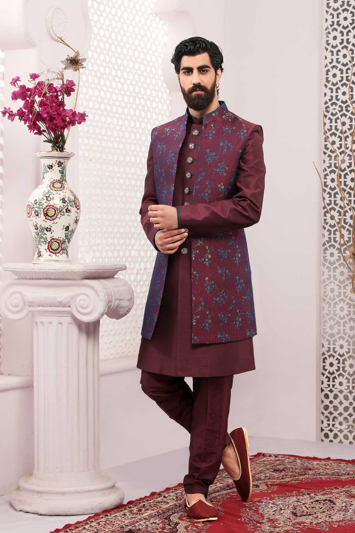 Manyavar sherwani hotsell for marriage