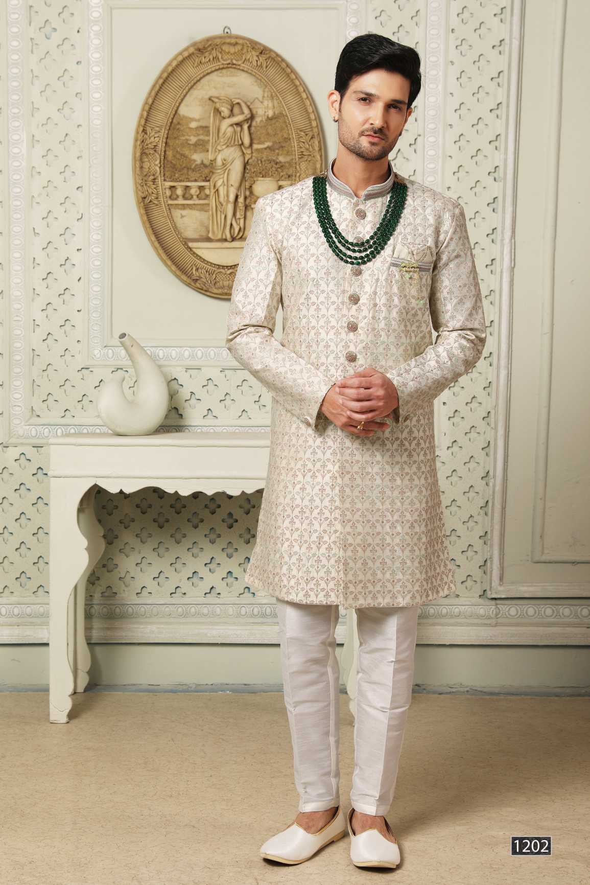 Semi indo clearance western sherwani