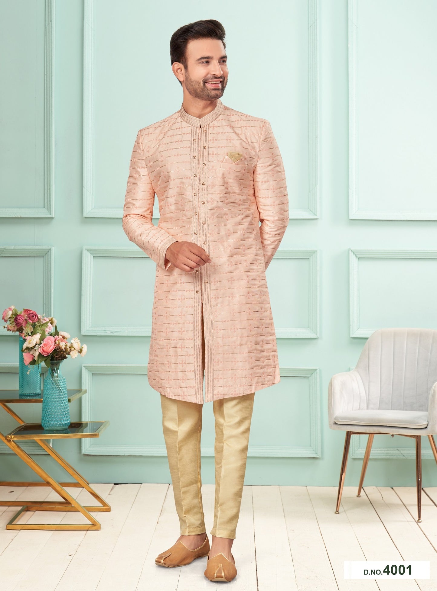 Kurta Pyjama With Jacket