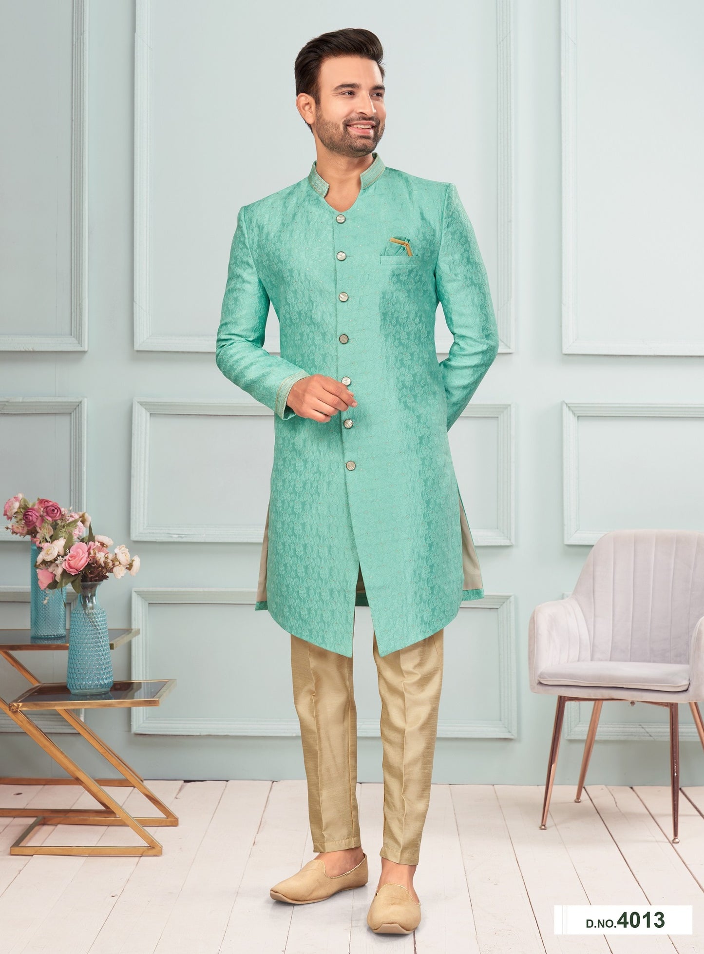 Kurta Pyjama With Jacket