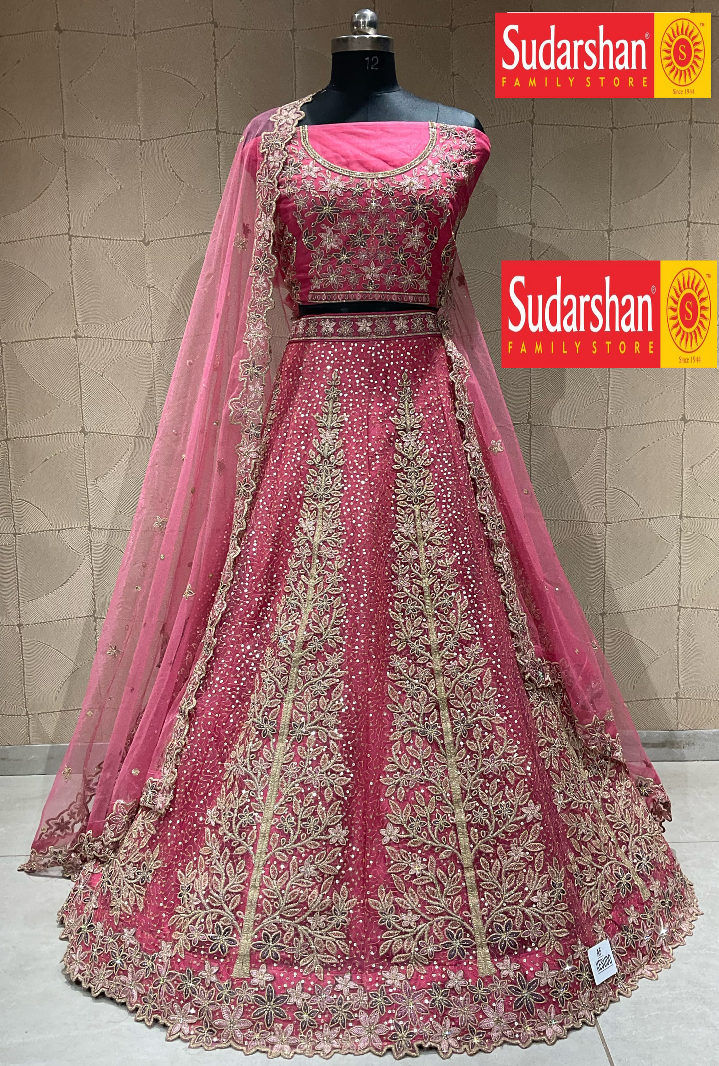 New Semi Stitiched Netted Lehenga Choli