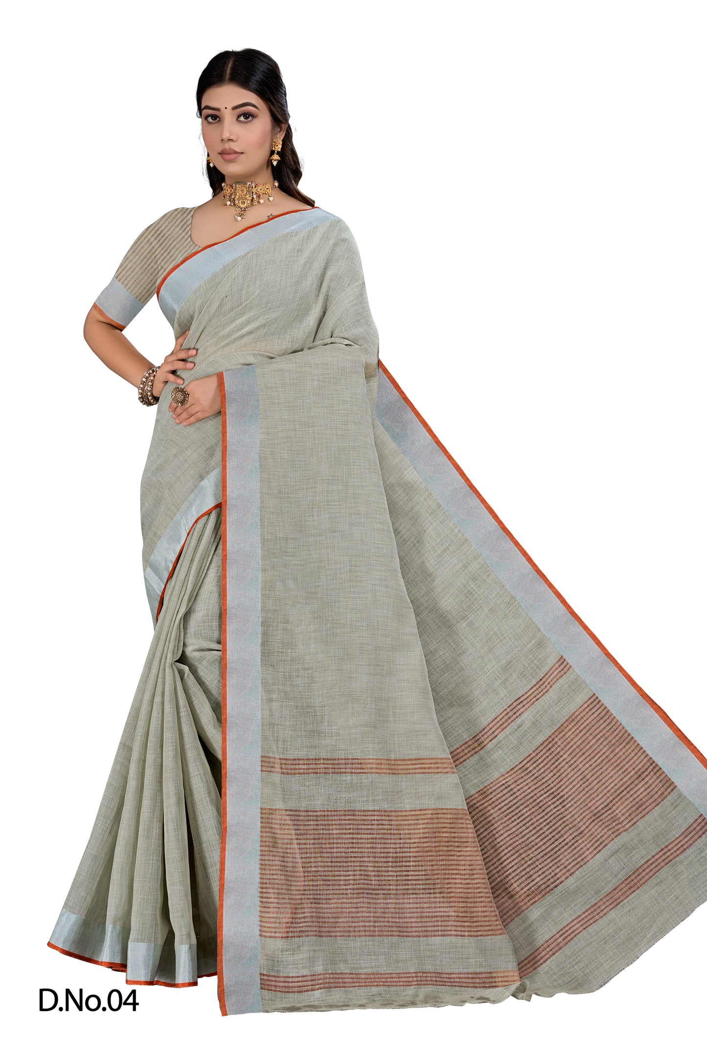 Cotton Silk Saree