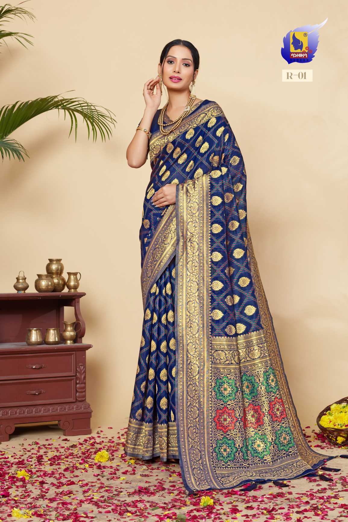 Synthetic Silk Saree