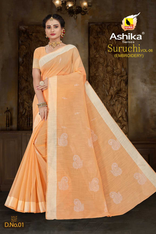 Cotton Silk Saree