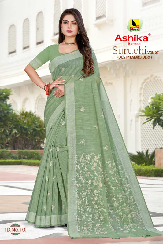 Cotton Silk Saree