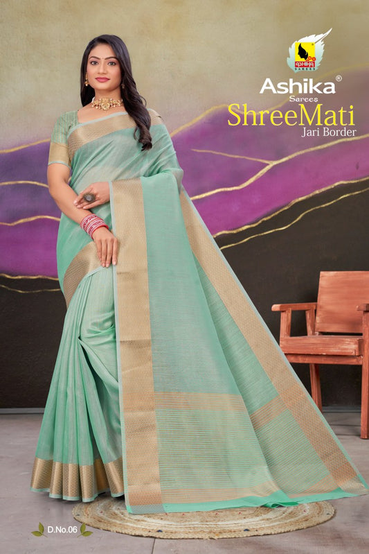 Cotton Silk Saree