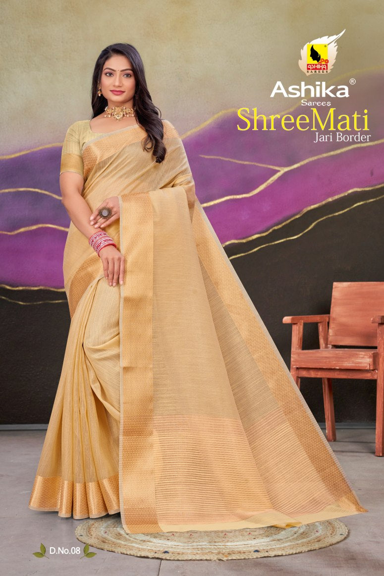 Cotton Silk Saree