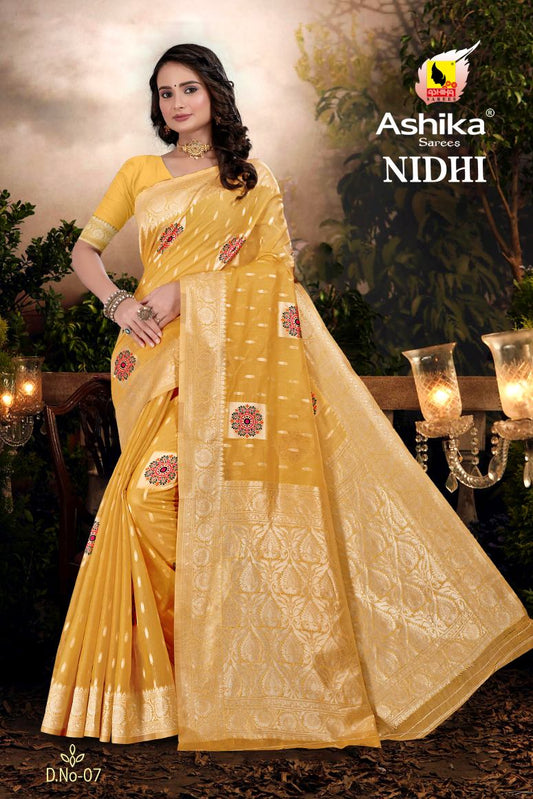 Gadwal Cotton Silk Saree