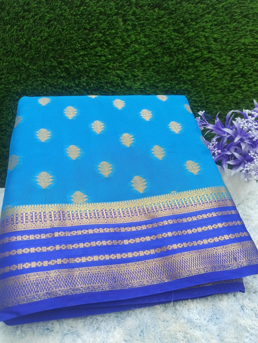 Artificial Crepe Silk Saree