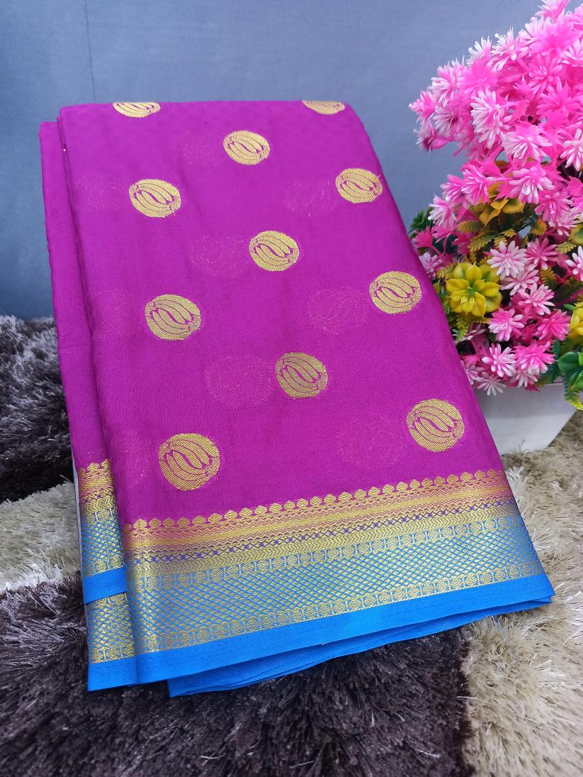 Artificial / Mix Crape Sarees