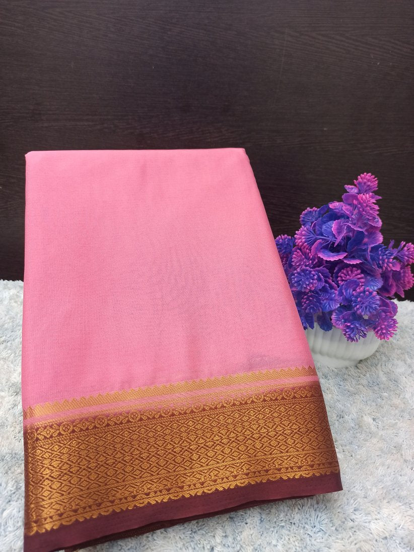 Artificial / Mix Crape Sarees