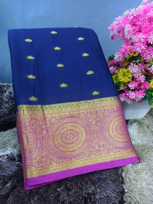 Artificial / Mix Crape Sarees