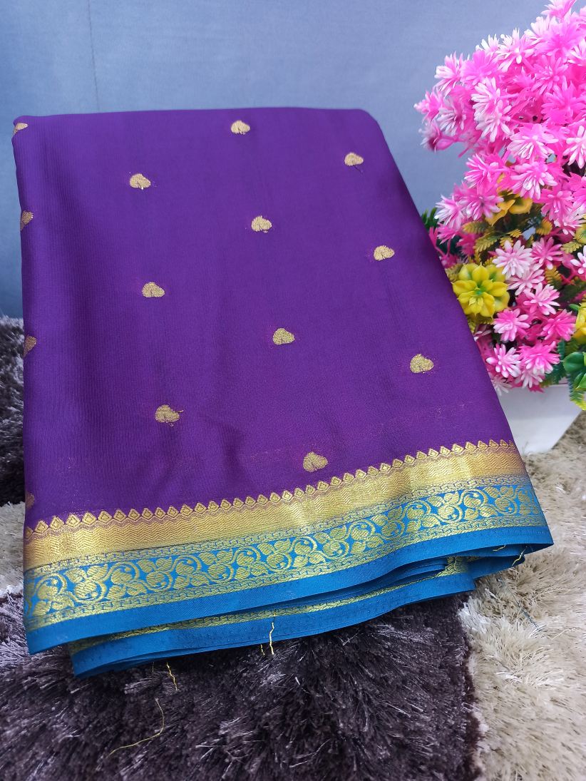 Artificial / Mix Crape Sarees