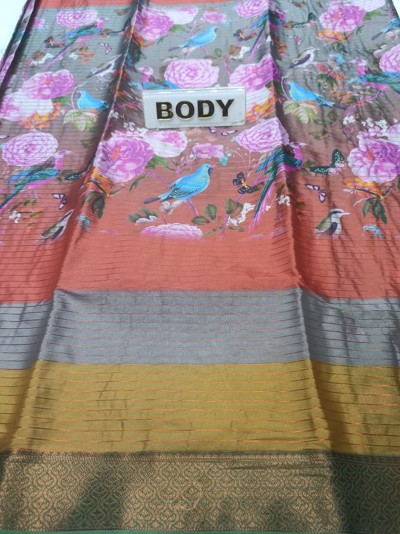 Artificial / Mix Crape Sarees