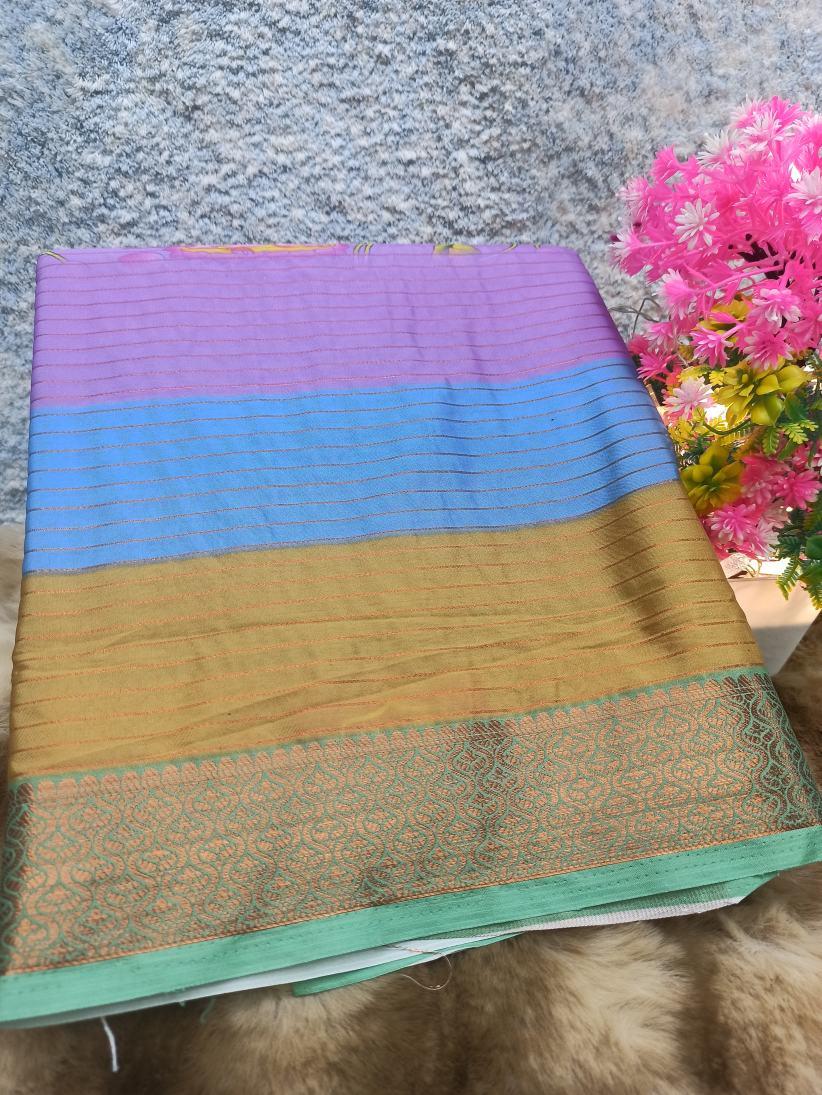 Artificial / Mix Crape Sarees