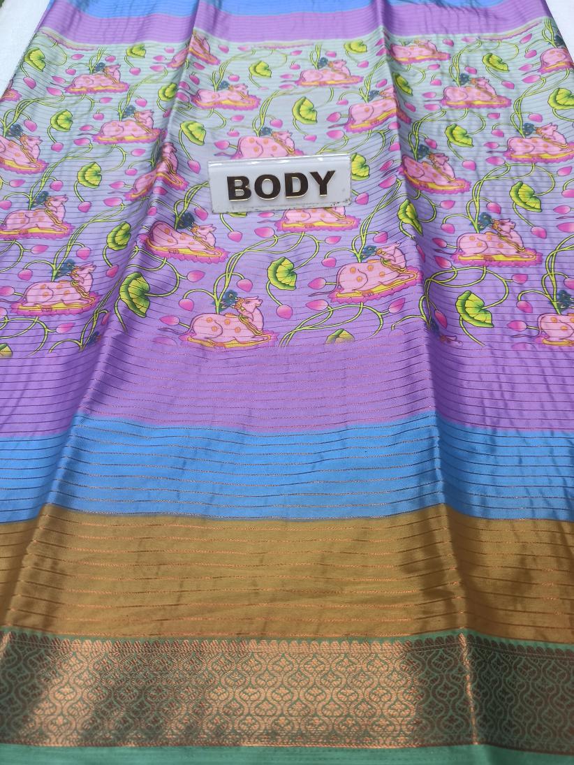 Artificial / Mix Crape Sarees