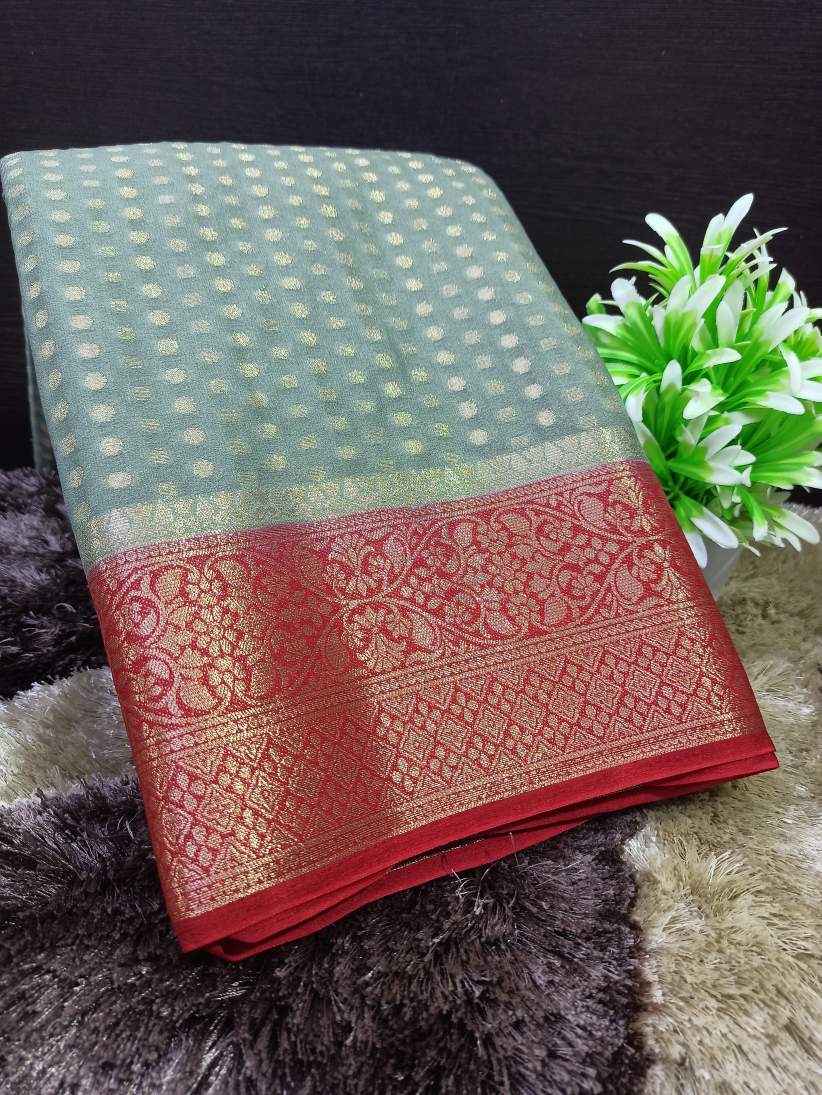 Artificial / Mix Crape Sarees