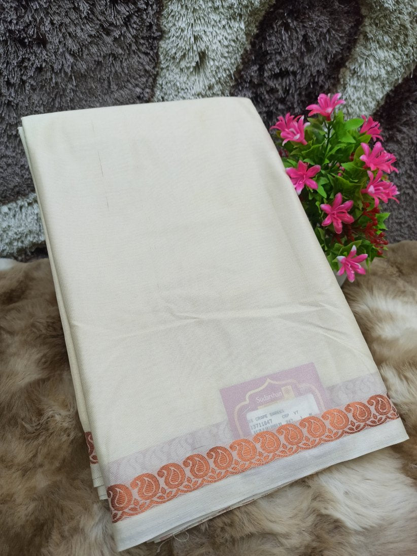 Artificial / Mix Crape Sarees