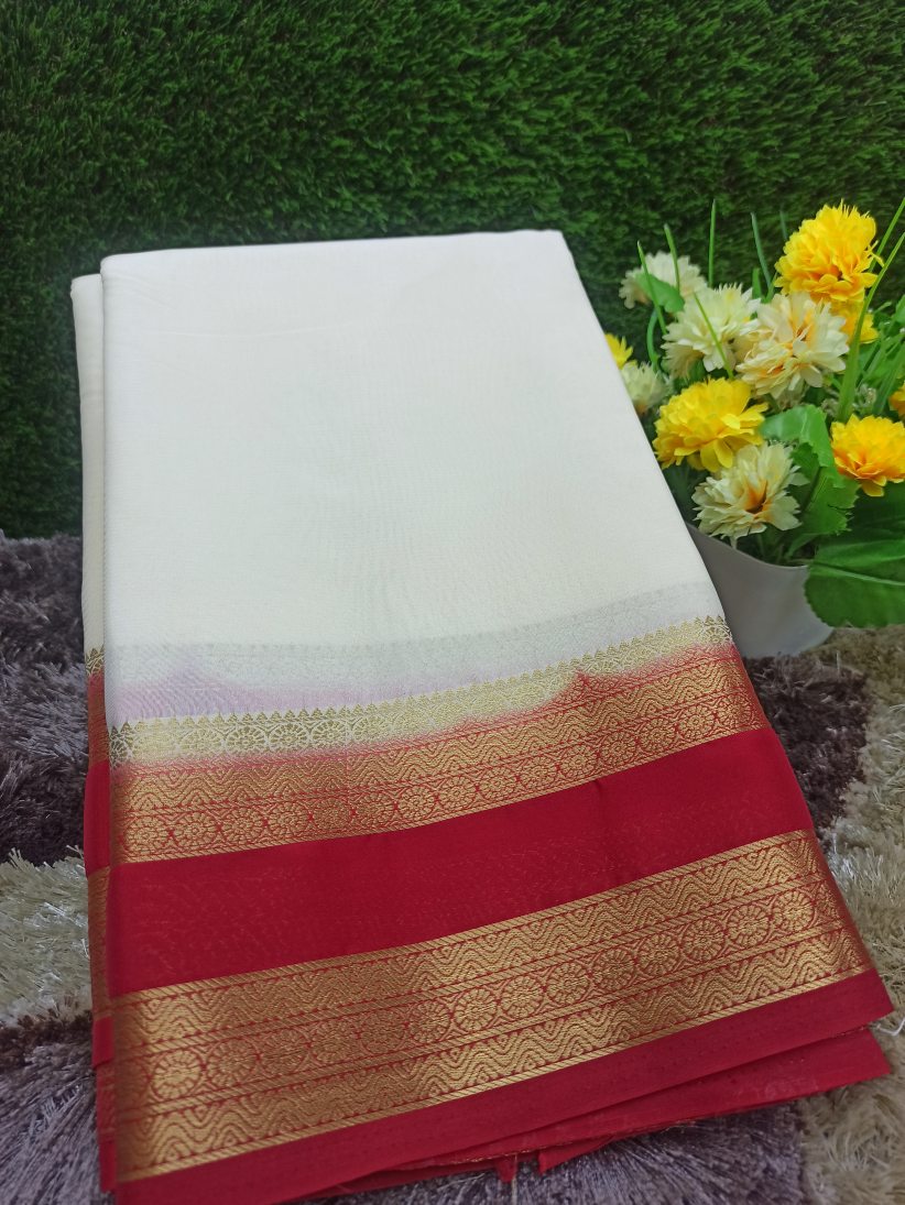 Artificial / Mix Crape Sarees