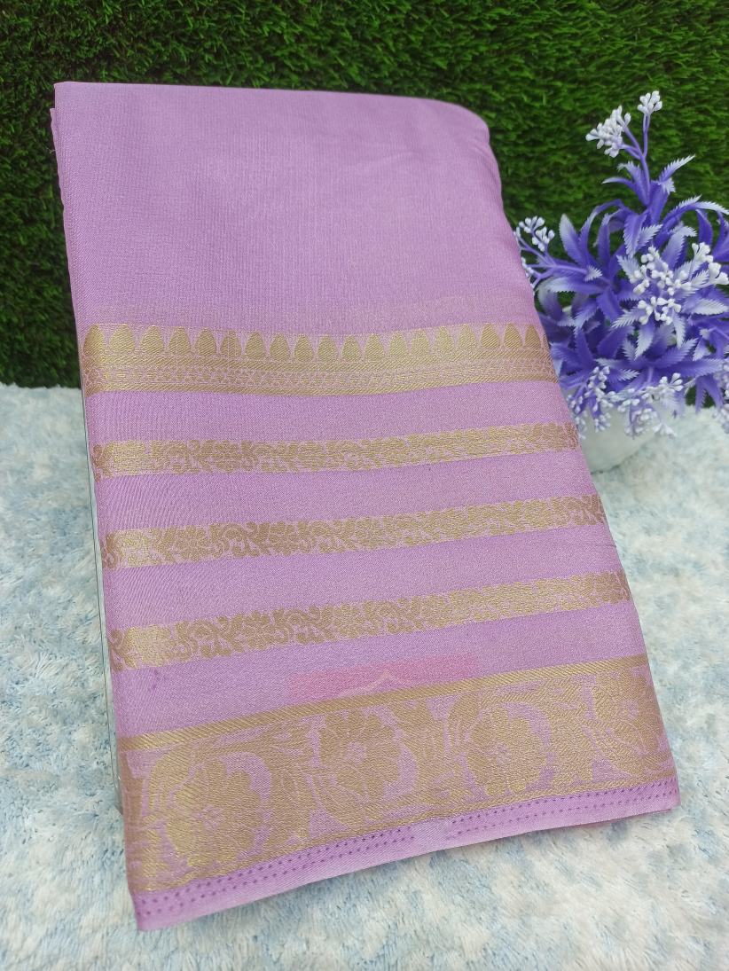 Artificial / Mix Crape Sarees