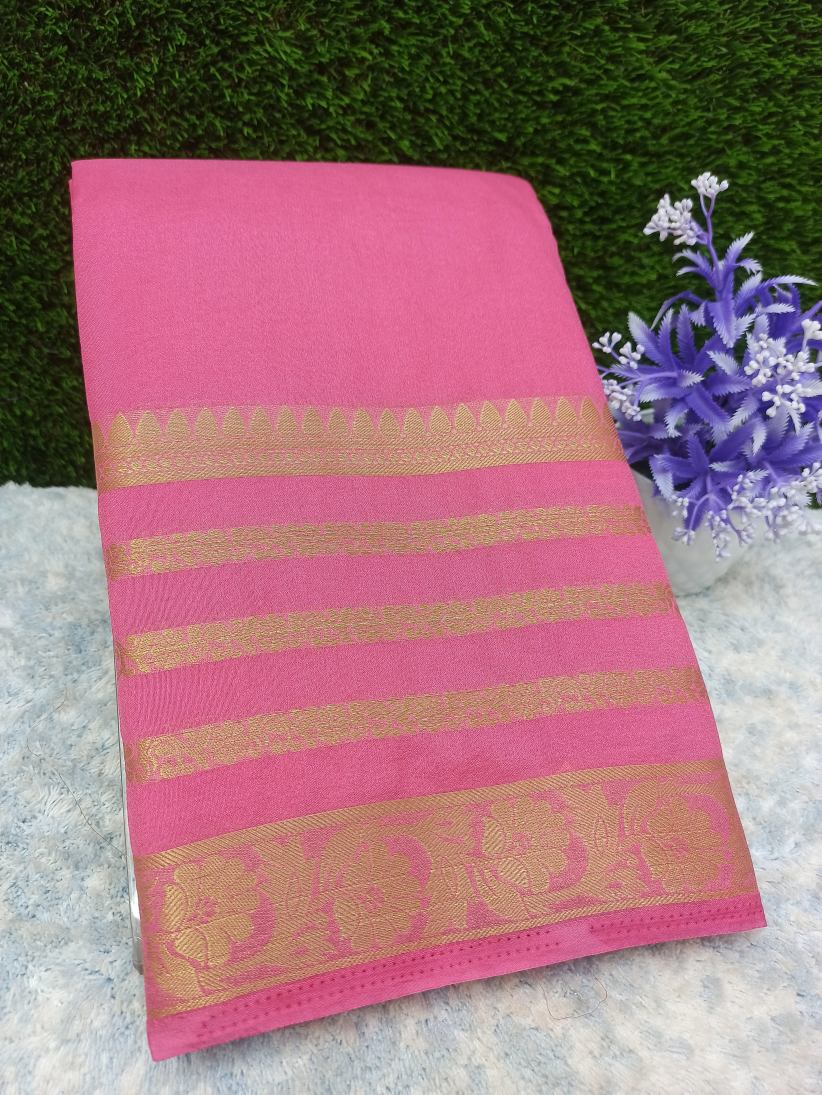 Artificial / Mix Crape Sarees