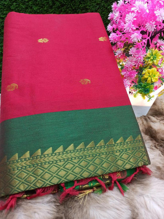 Pure Cotton Silk Saree