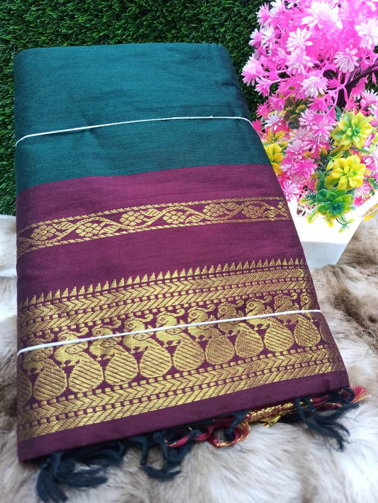 Pure Cotton Silk Saree