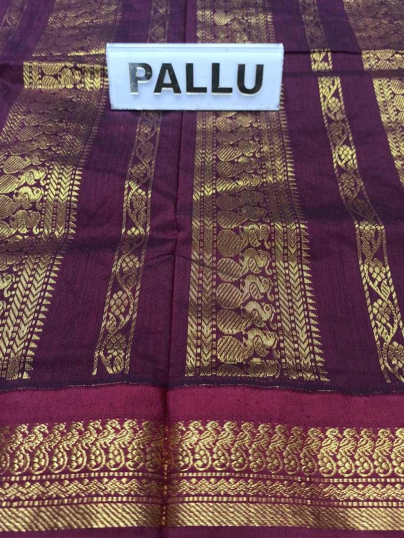 Pure Cotton Silk Saree