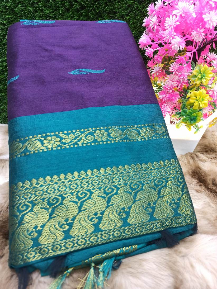 Pure Cotton Silk Saree