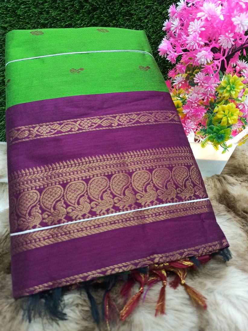 Pure Cotton Silk Saree