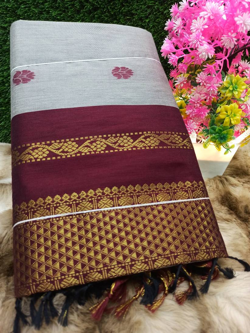 Pure Cotton Silk Saree