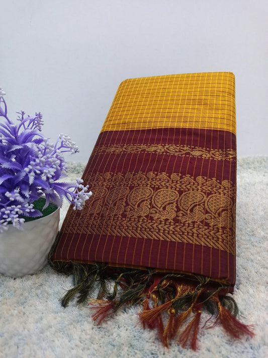 Cotton Silk Saree