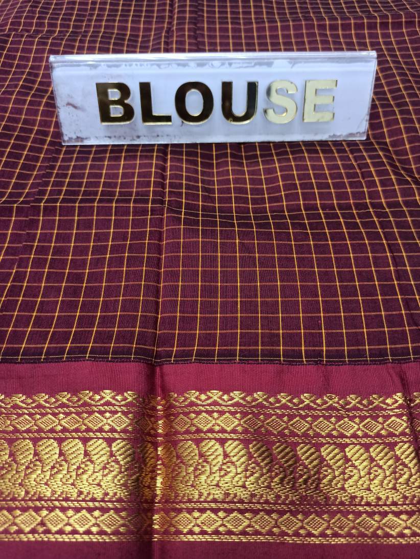 Cotton Silk Saree