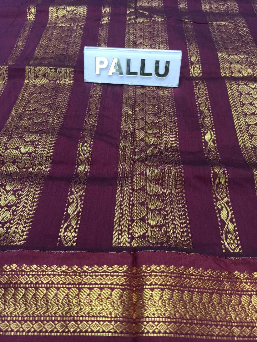 Pure Cotton Silk Saree