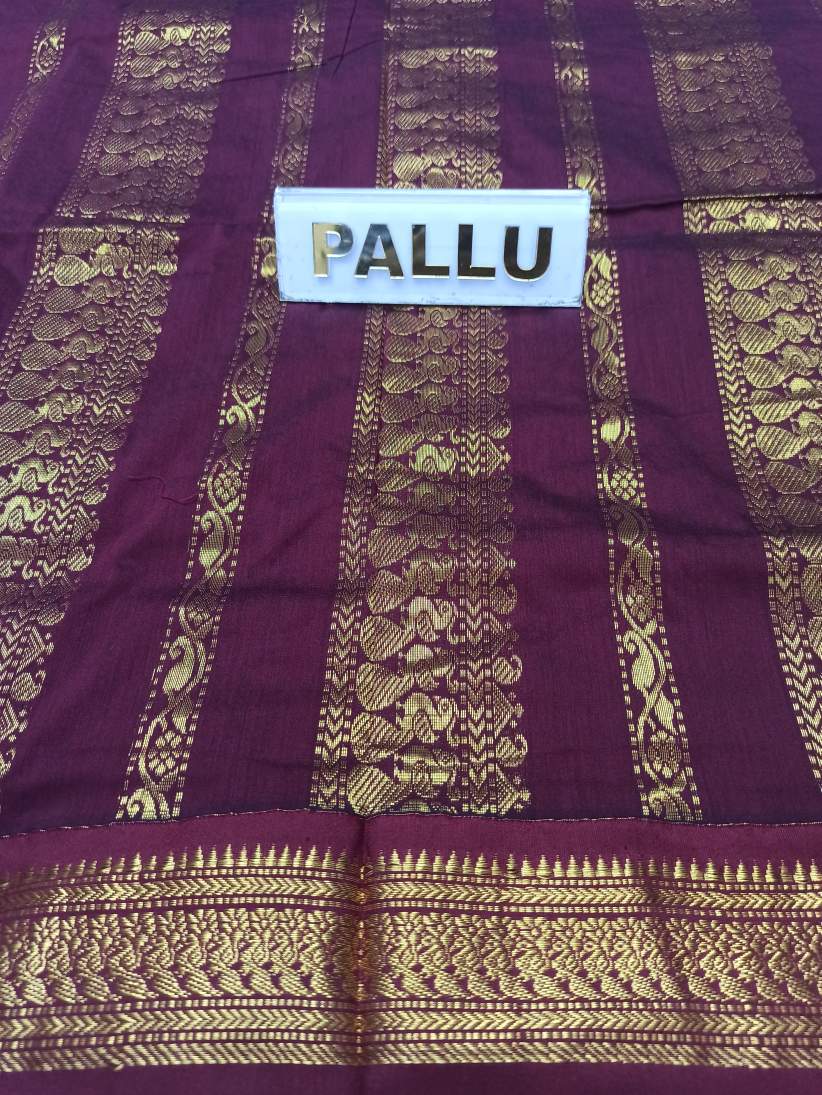 Pure Cotton Silk Saree