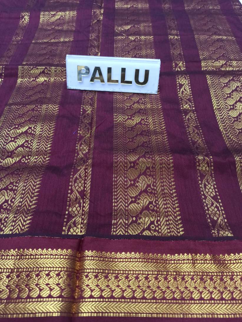 Pure Cotton Silk Saree