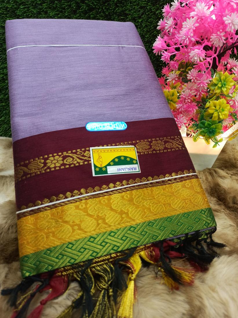 Pure Cotton Silk Saree