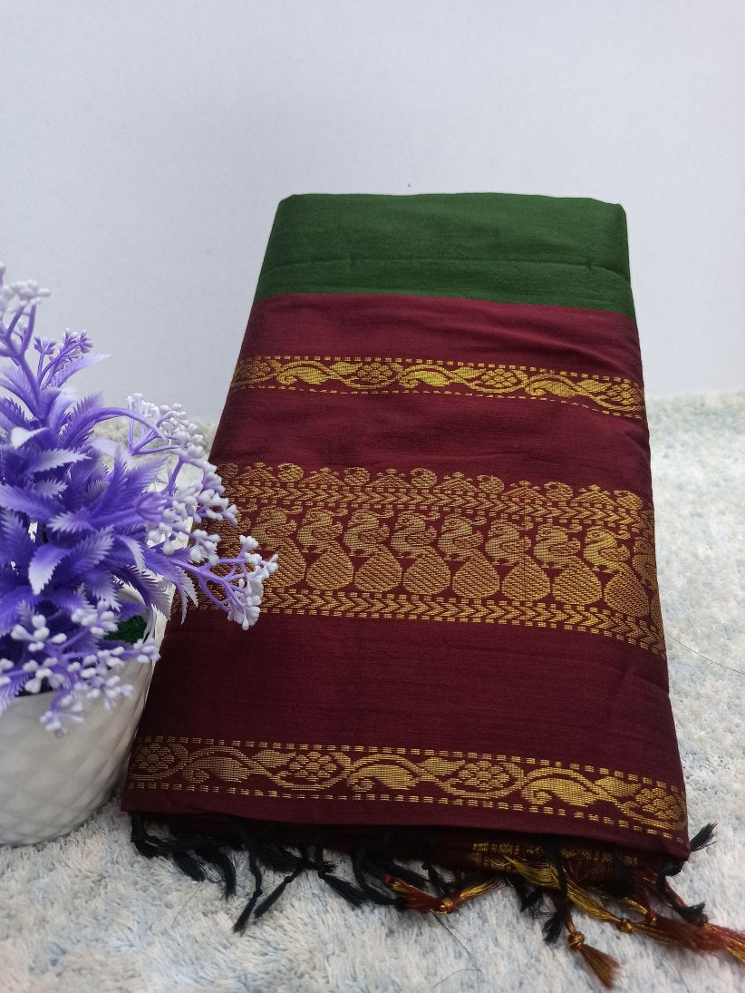 Cotton Silk Saree