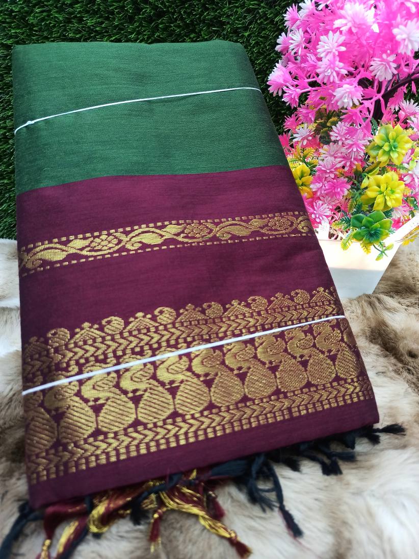 Pure Cotton Silk Saree