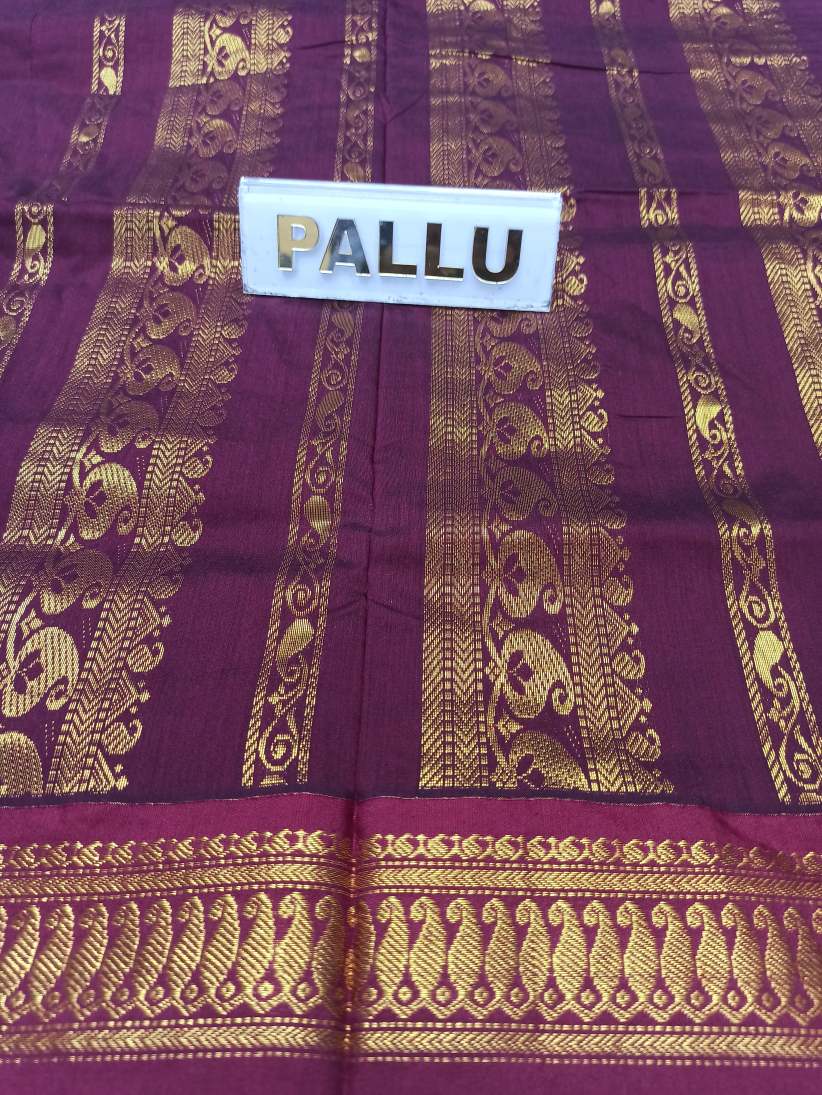 Pure Cotton Silk Saree