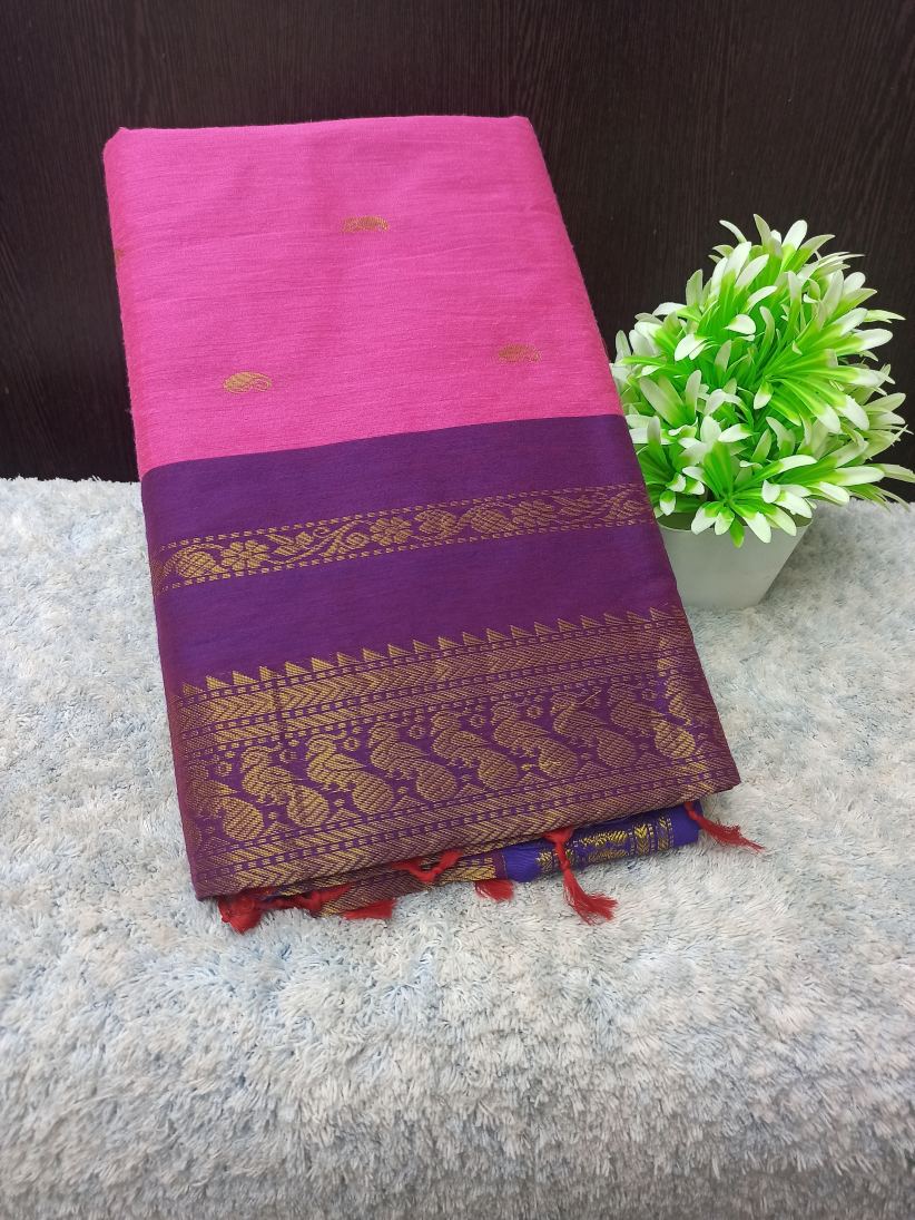 Pure Cotton Silk Saree