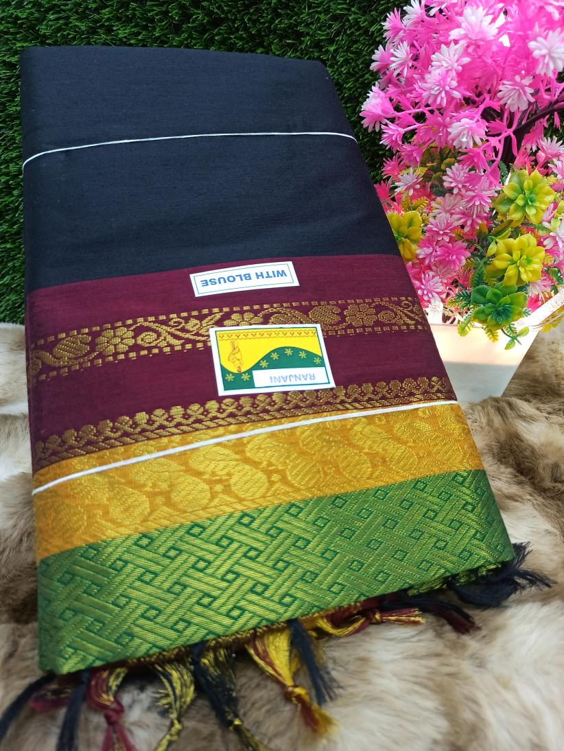 Pure Cotton Silk Saree