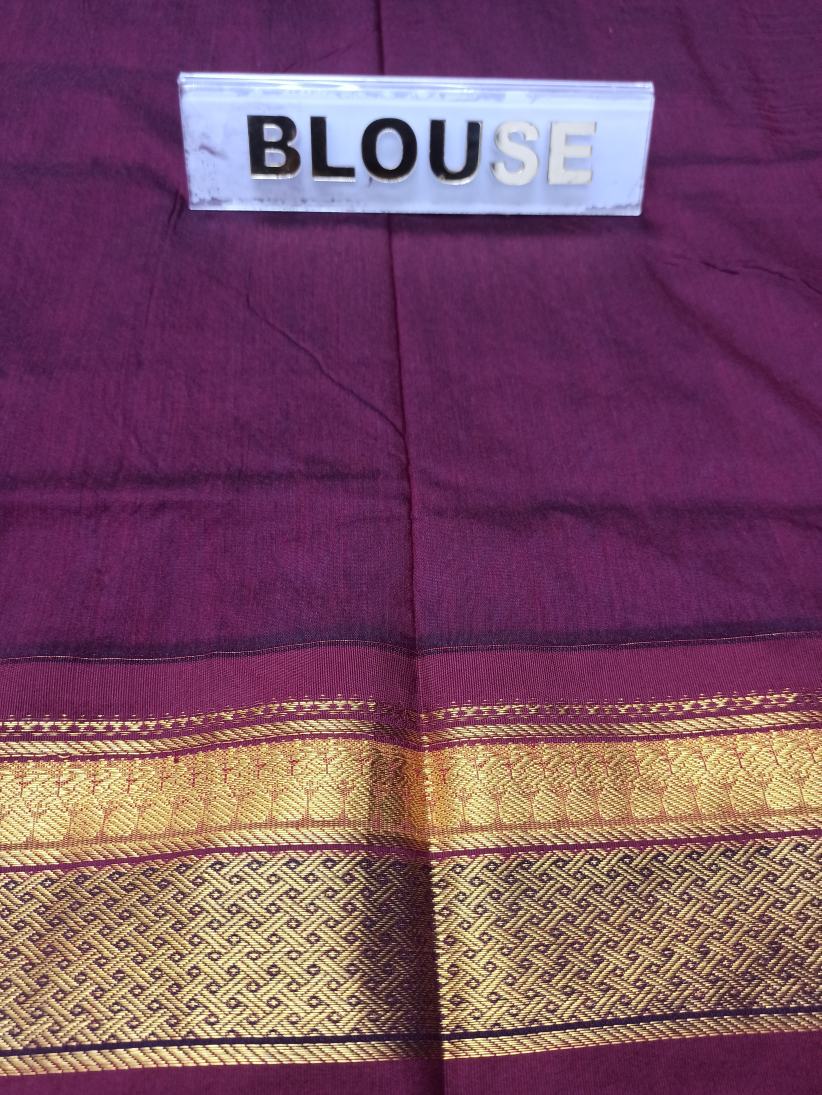 Cotton Silk Saree