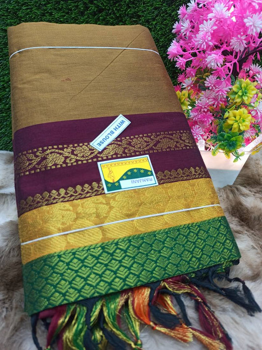 Pure Cotton Silk Saree