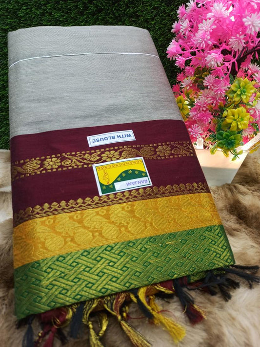 Pure Cotton Silk Saree