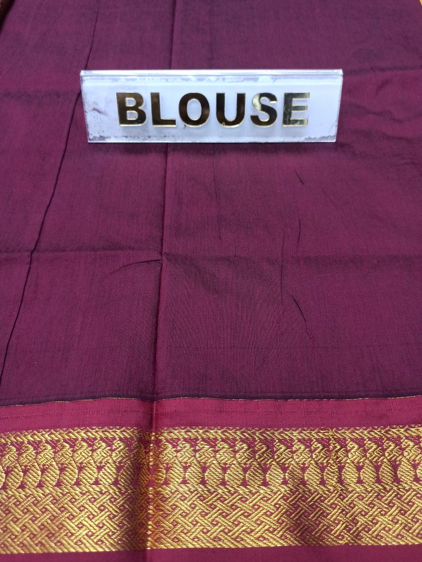 Cotton Silk Saree