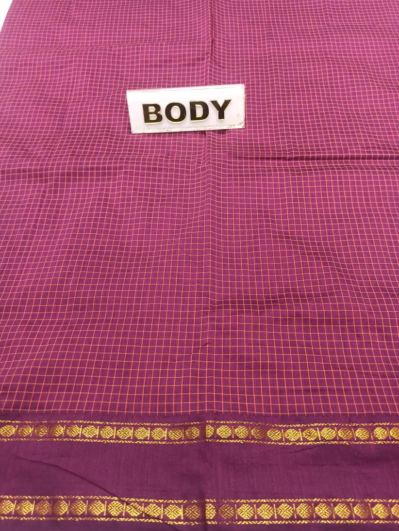 Pure Cotton Silk Saree