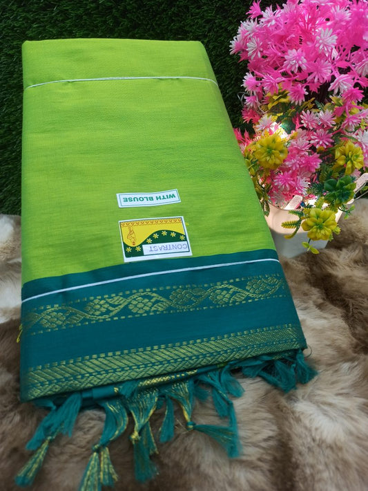 Pure Cotton Silk Saree