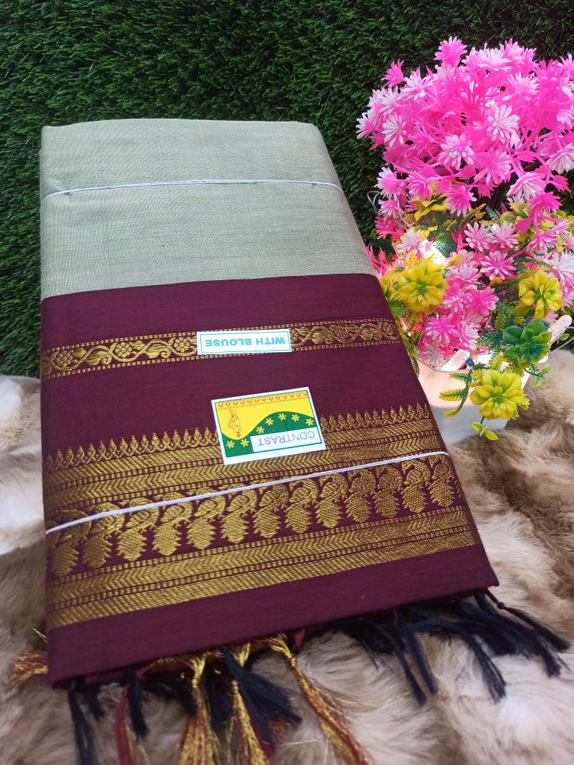 Pure Cotton Silk Saree