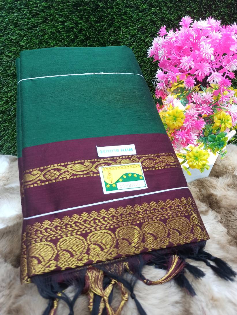 Pure Cotton Silk Saree